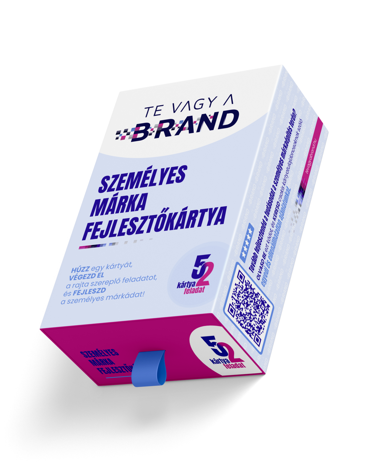 személyes márka fejlesztőkártya